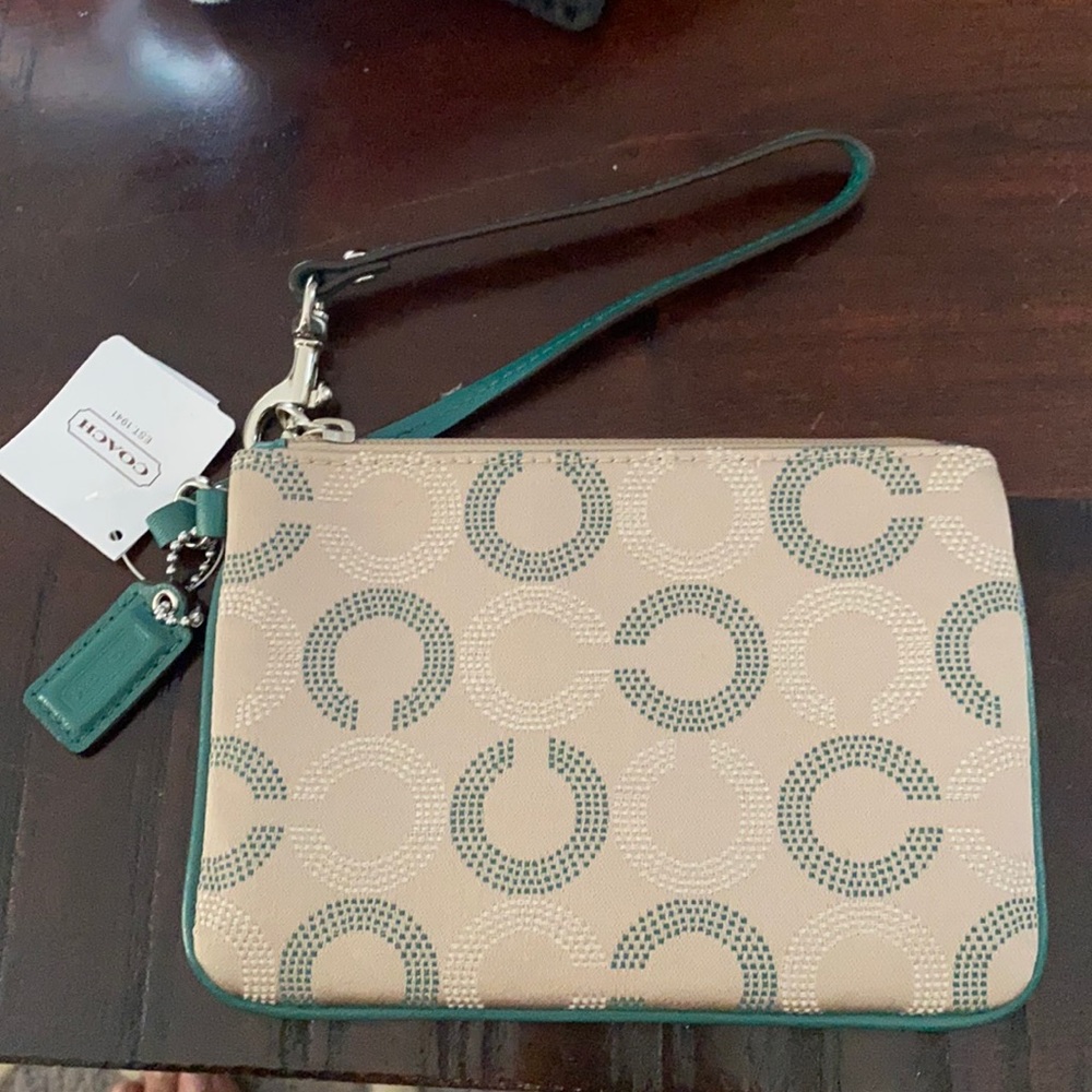 Small Coach wristlet